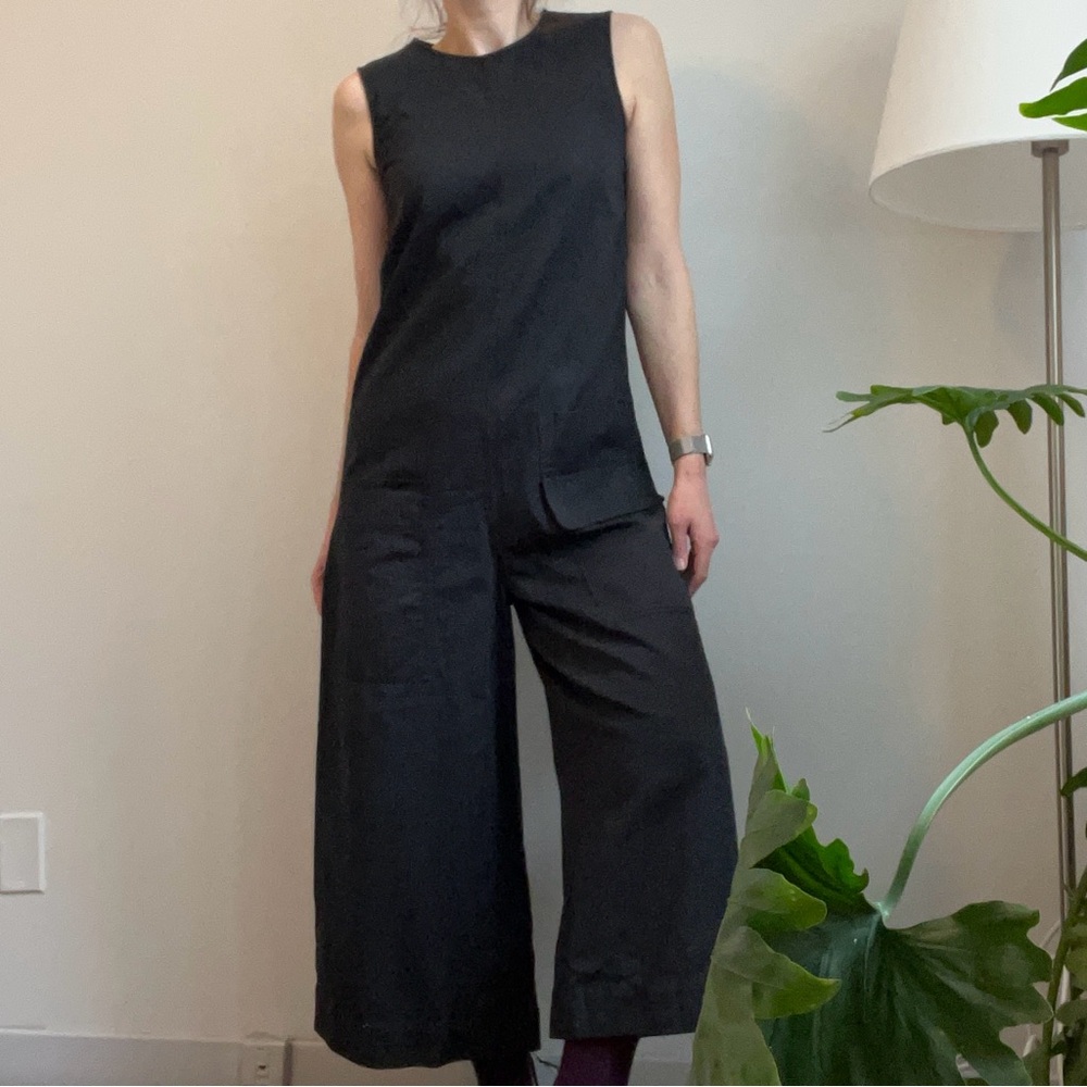 COS Sleeveless Black Jumpsuit